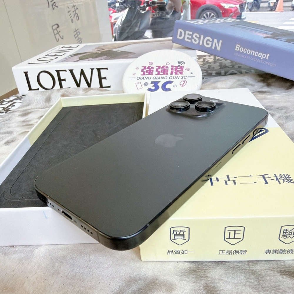 鹽行-二手 16ProMax 256G 黑色 #90329（店家保固）