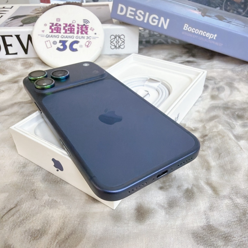 鹽行-二手 17ProMax 256G 藍色 #21141(店家保固)