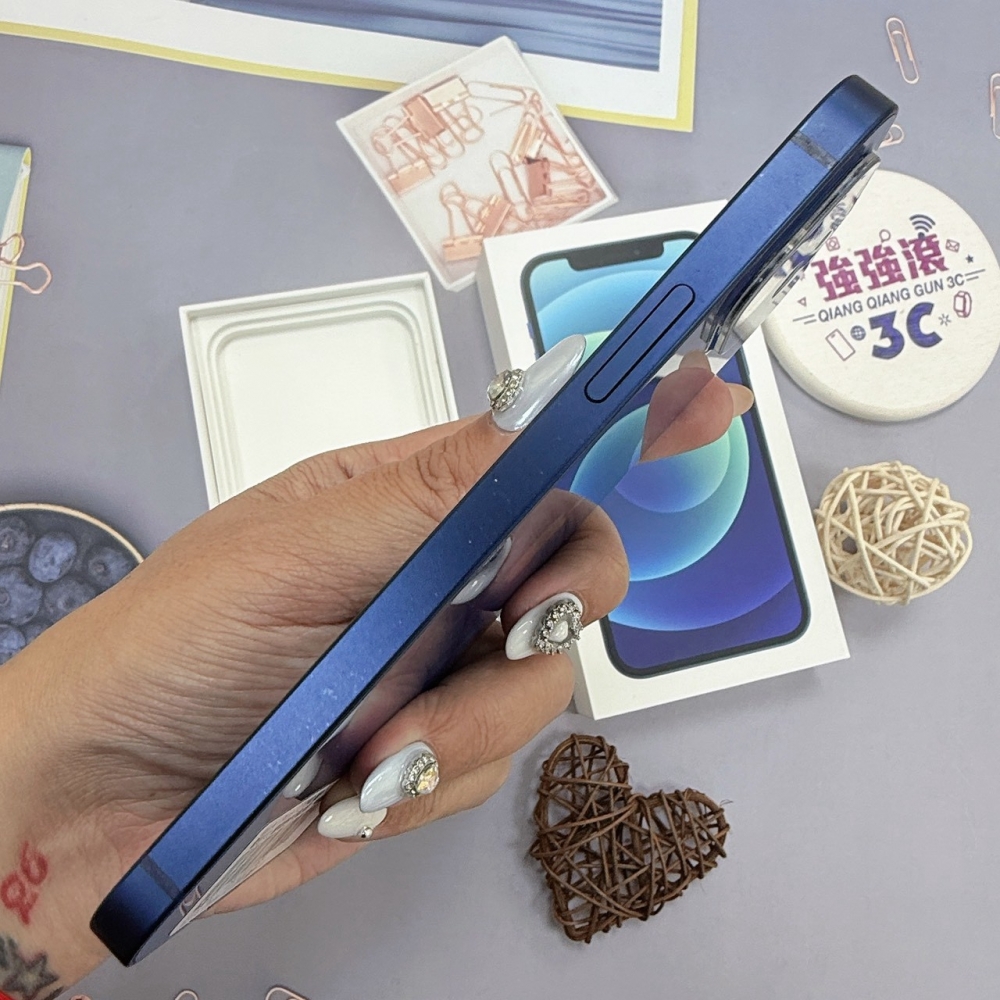 歸仁- 二手 iphone 12 128 藍色*74934（店家保90天）