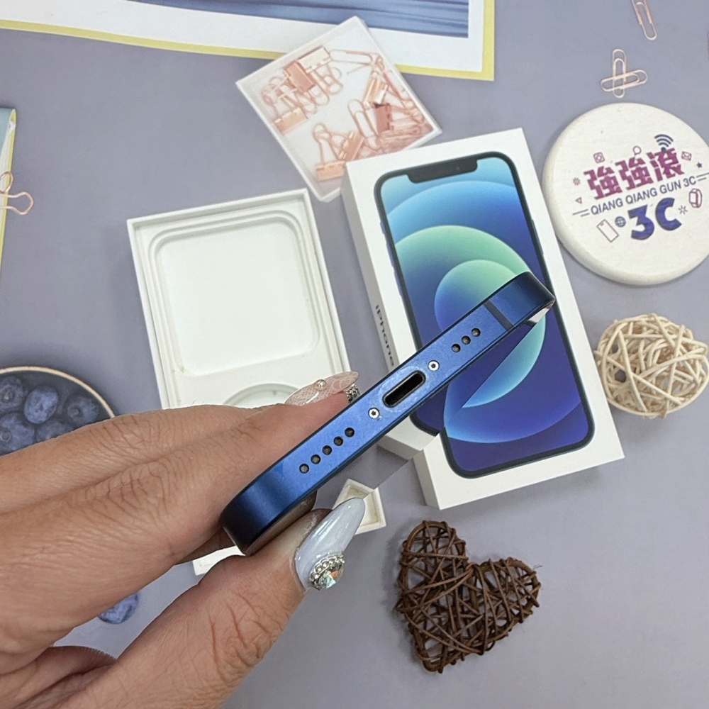 歸仁- 二手 iphone 12 128 藍色*74934（店家保90天）