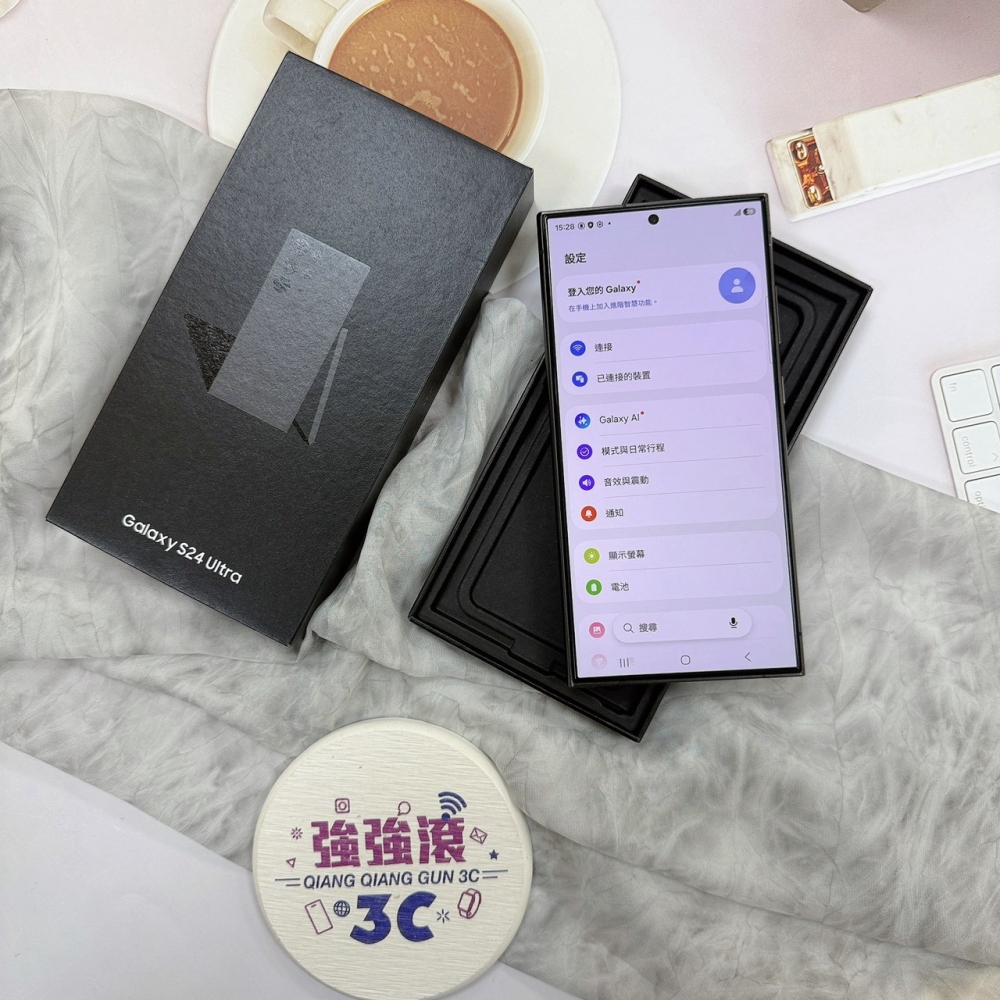 歸仁- 二手三星 S24 Ultra 12+512G 鈦黑色*61285(店家保90天)