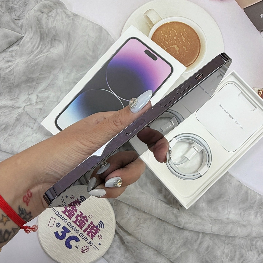 歸仁- 二手iPhone 14 Pro Max 256G 紫色*84761（店家保365天）