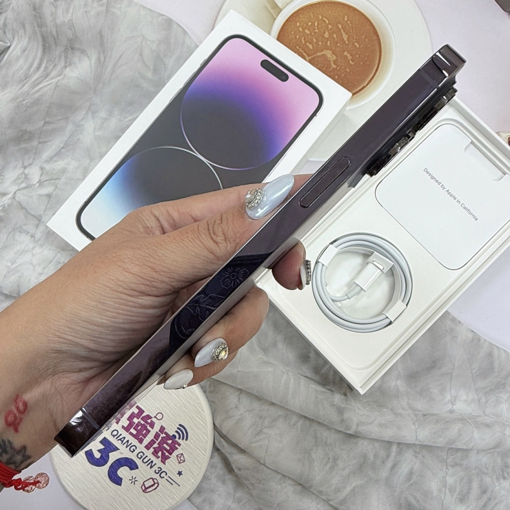 歸仁- 二手iPhone 14 Pro Max 256G 紫色*84761（店家保365天）