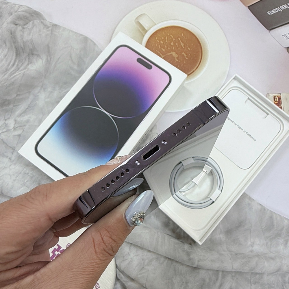 歸仁- 二手iPhone 14 Pro Max 256G 紫色*84761（店家保365天）