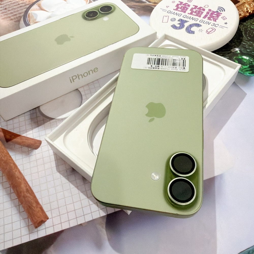 善化-二手 iPhone17 256G 綠色#46224 （原廠保固）
