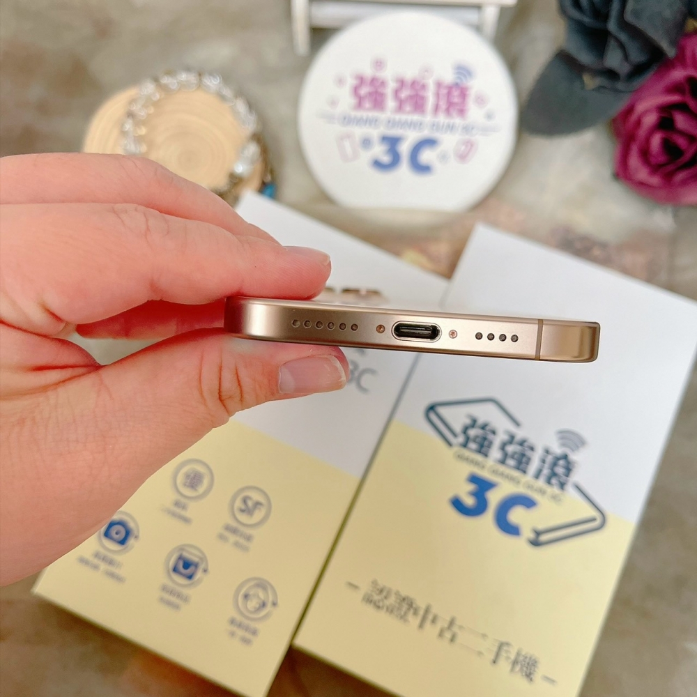佳里-二手iPhone16 Pro MAX 256G 金色#68420(店家保固365天)