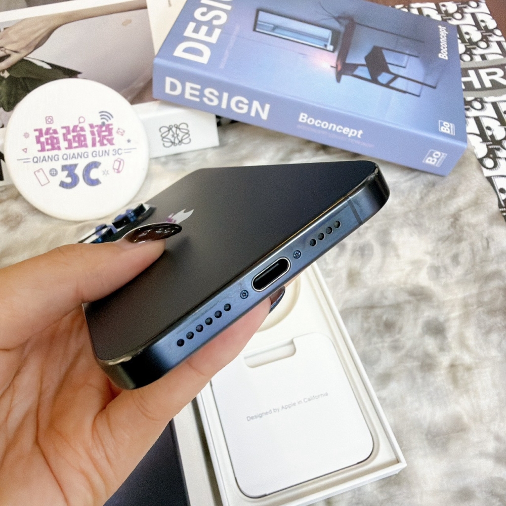 鹽行-二手 15ProMax 256G 藍色 #23543(店家保固)