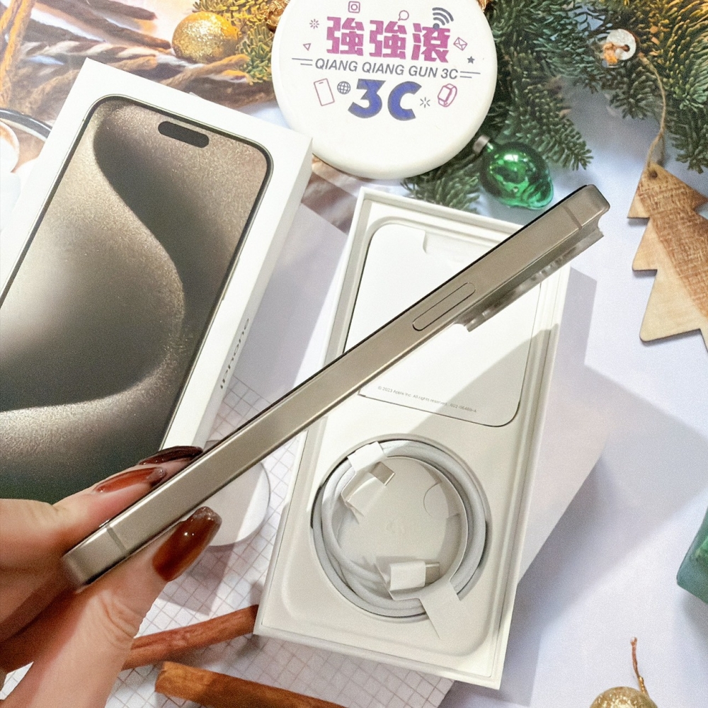 善化-二手 iPhone15 Pro Max 256G 原色#23397 (店家保固365天)