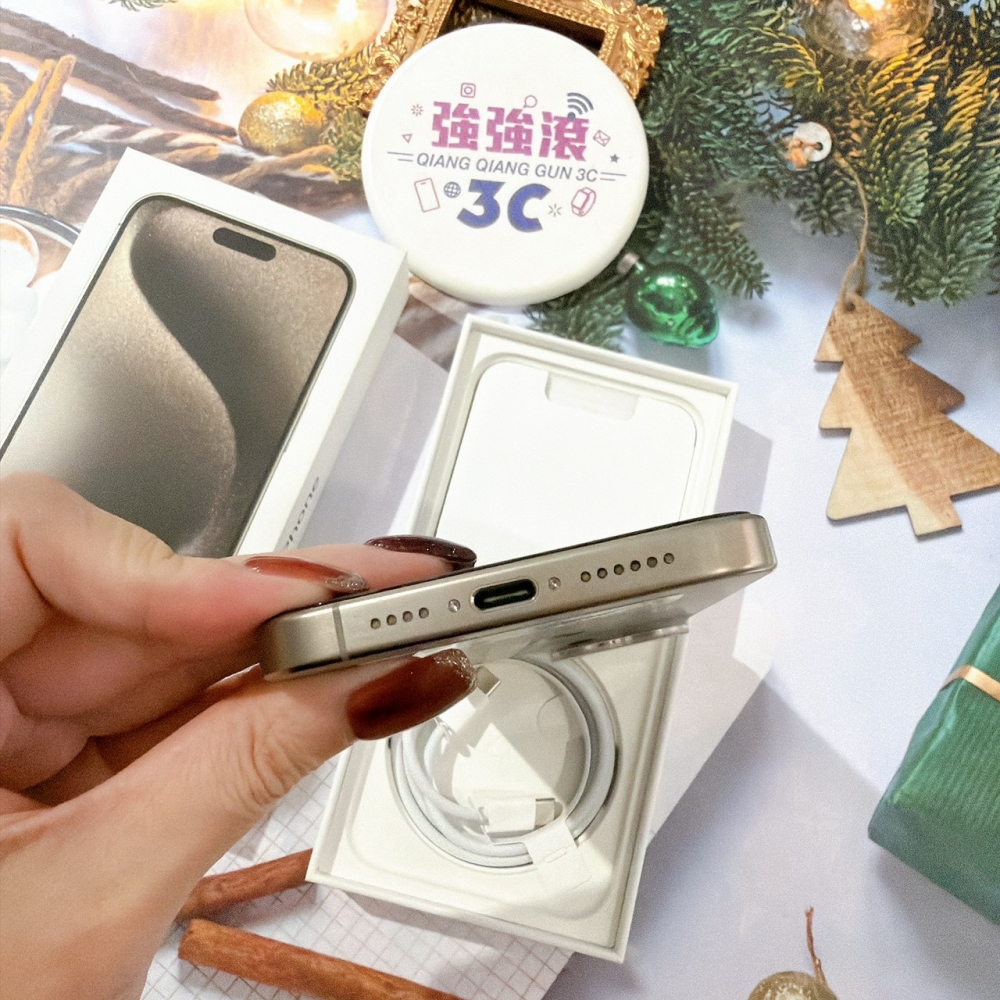 善化-二手 iPhone15 Pro Max 256G 原色#23397 (店家保固365天)