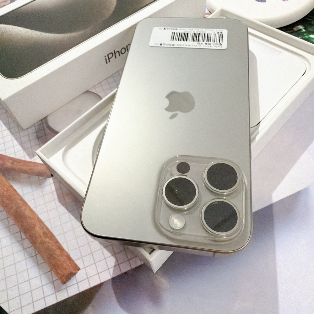 善化-二手 iPhone15 Pro Max 256G 原色#23397 (店家保固365天)