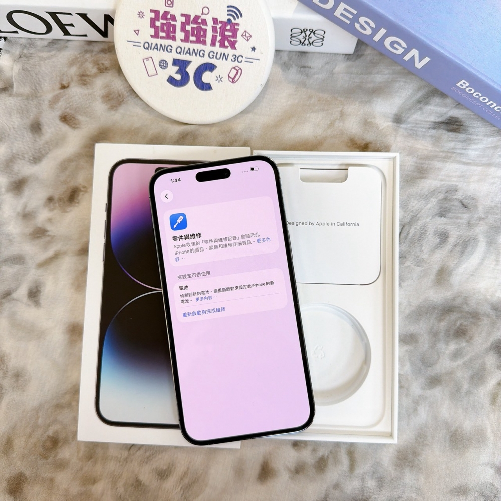 鹽行-二手 14ProMax 256G 紫色 #40943（店家保固）