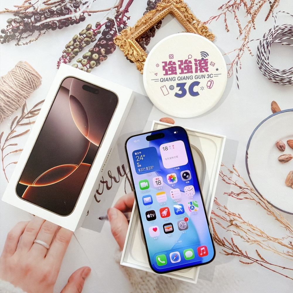 善化-二手 iPhone16 Pro 128G 金色#22431 (店家保固365天)