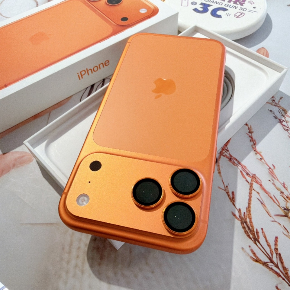 善化-二手 iPhone17 Pro Max 256G 橘色#09286（原廠保固）