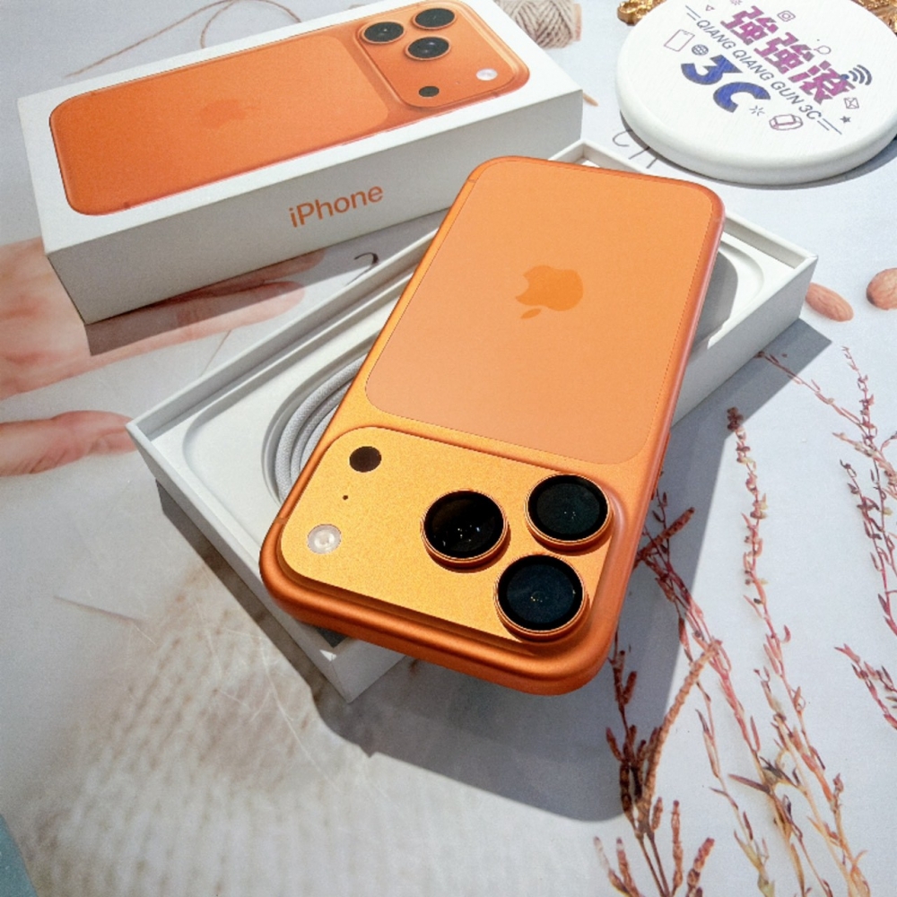 善化-二手 iPhone17 Pro 256G 橘色#85666(店家保固)
