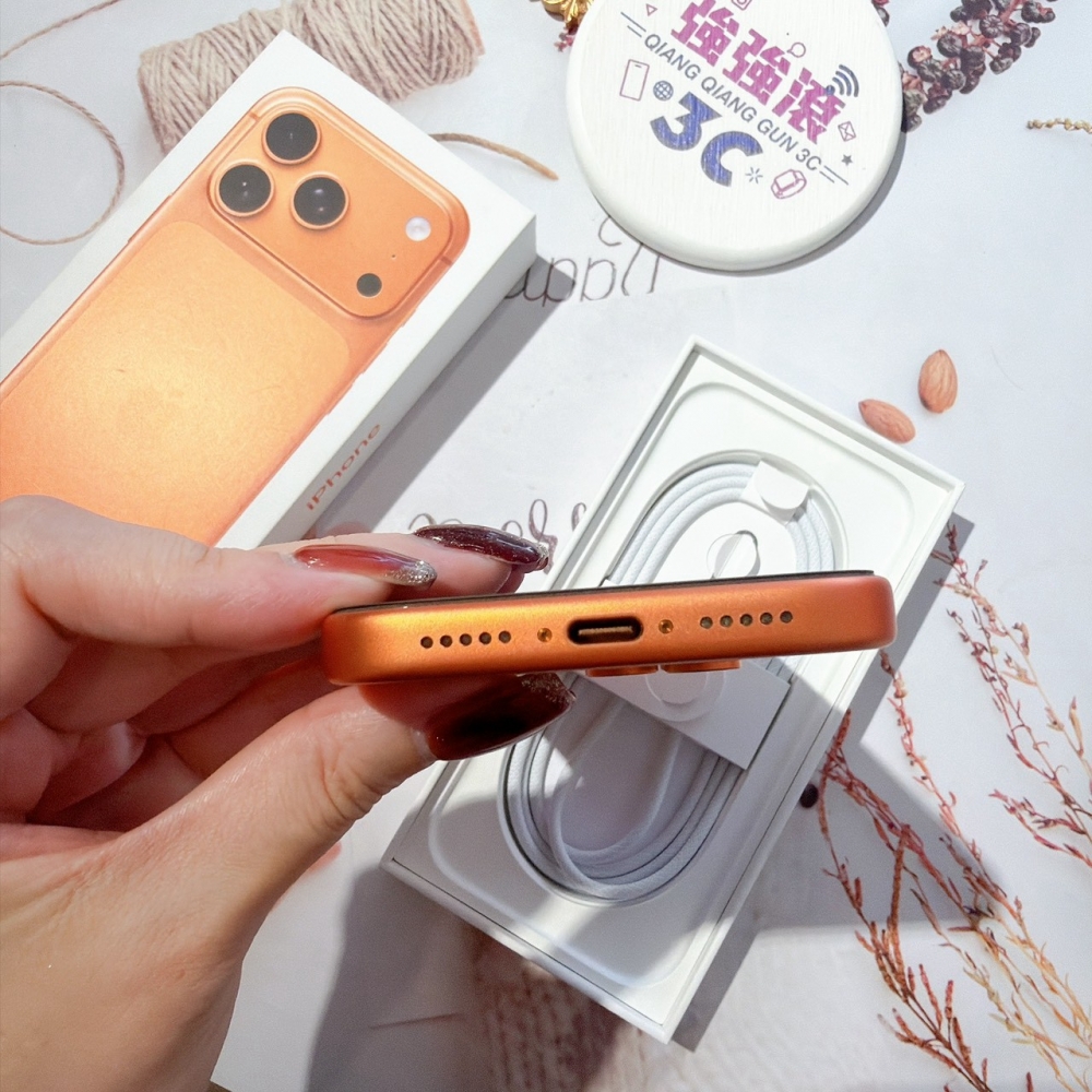 善化-二手 iPhone17 Pro 256G 橘色#85666(店家保固)