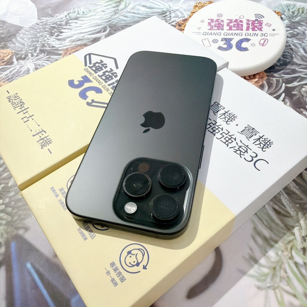 善化-二手 iPhone16 Pro 256G 黑色#25781(店家保固)