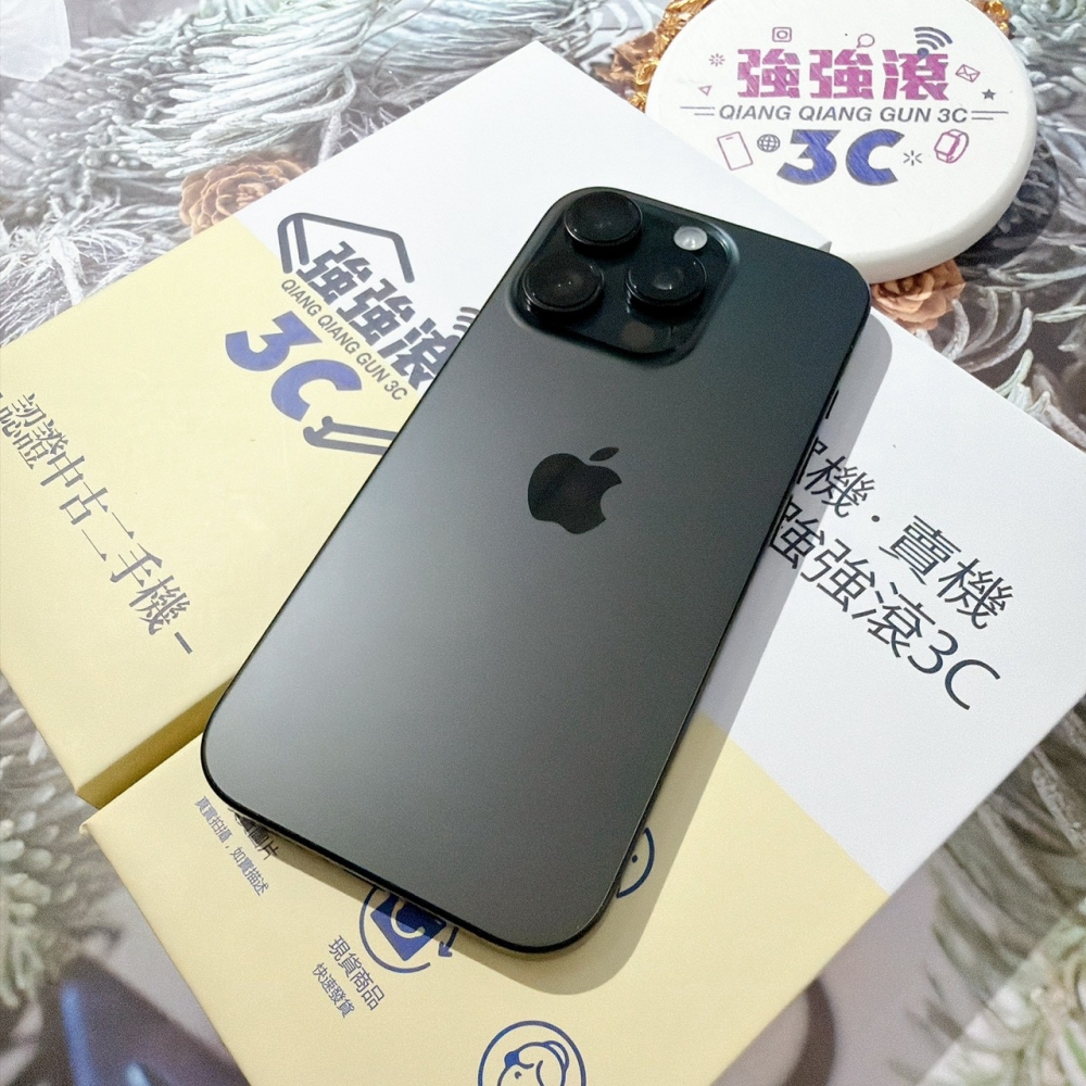 善化-二手 iPhone16 Pro 256G 黑色#25781(店家保固)
