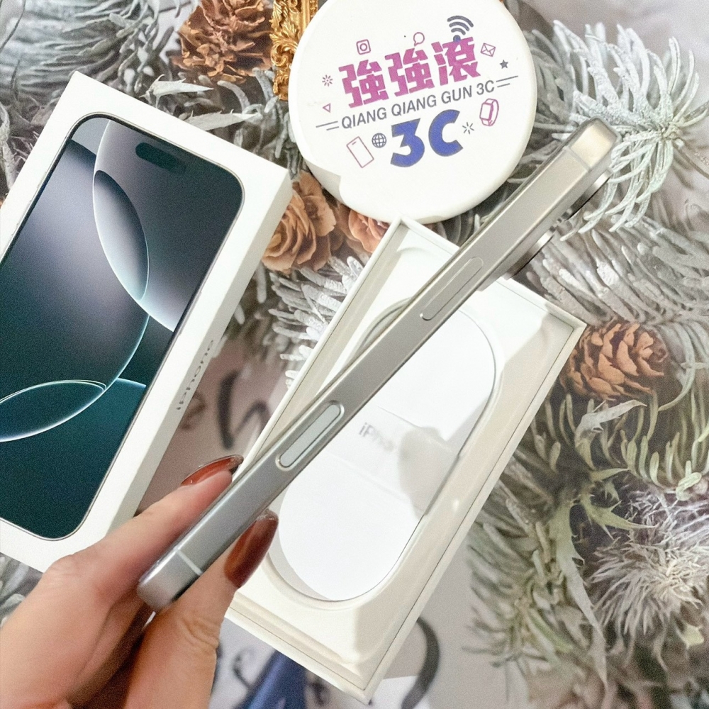 善化-二手 iPhone16 Pro 256G 白色#35580(店家保固)