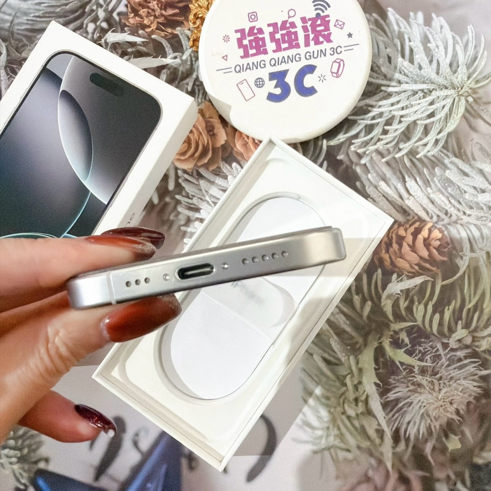 善化-二手 iPhone16 Pro 256G 白色#35580(店家保固)