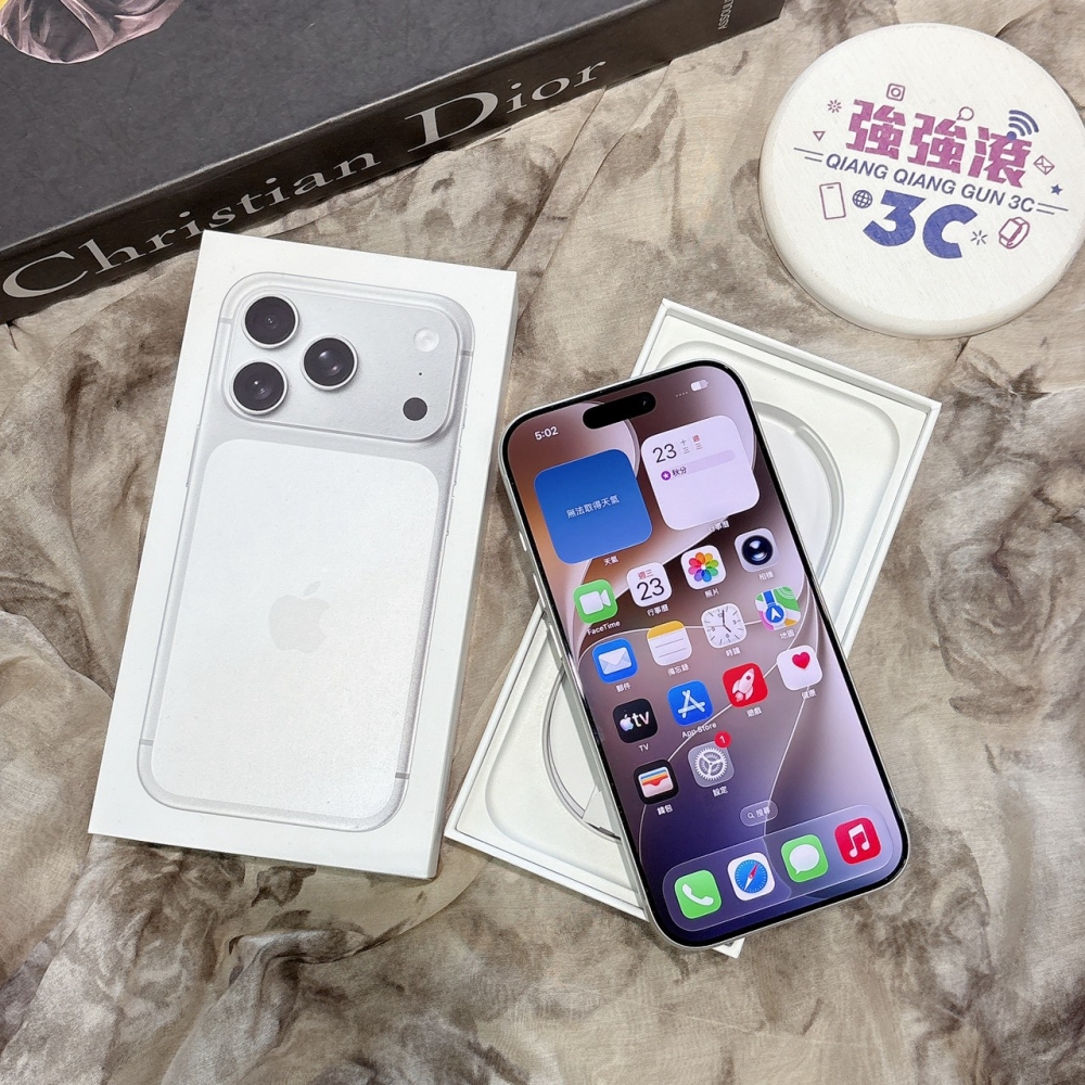 二手 iPhone17Pro 256G 銀色*01209(店家保固)