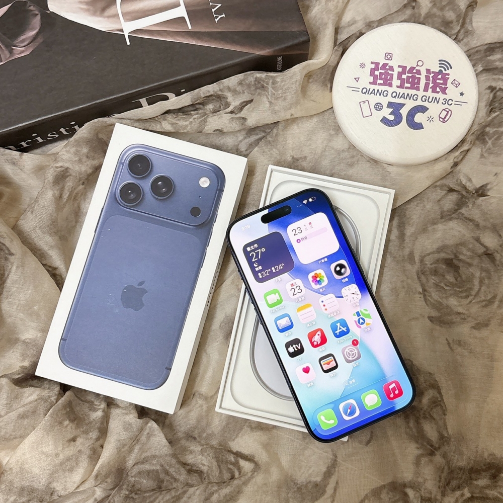 二手 iPhone17Pro 256G 藍色*44676(店家保固)