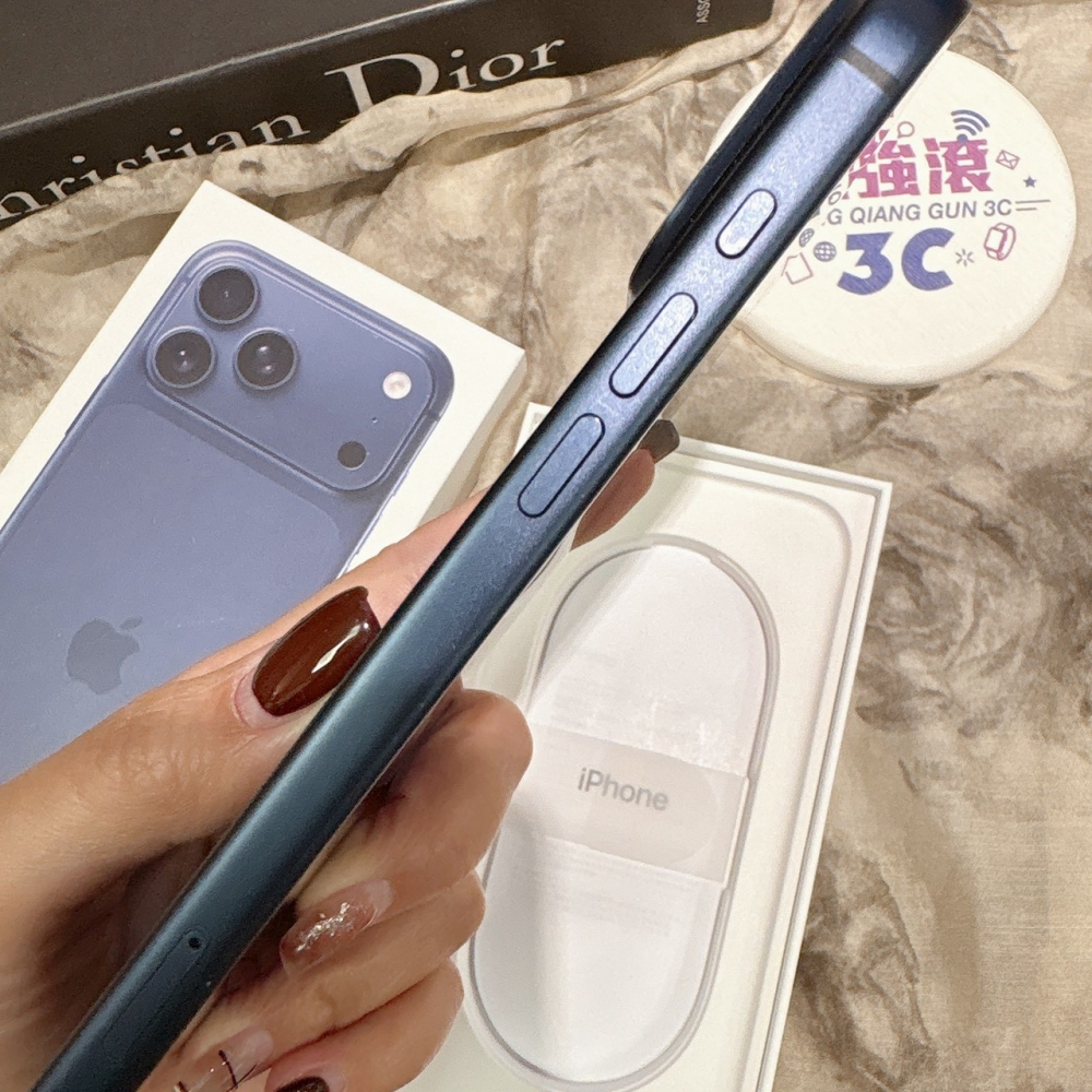 二手 iPhone17ProMax 256G 藍色*69862(店家保固)