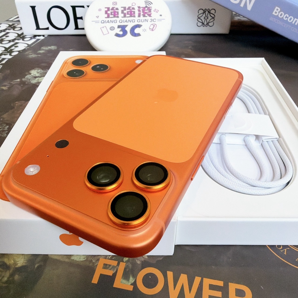 鹽行-二手 17 pro max 256G 橘色 #13047(店家保固)