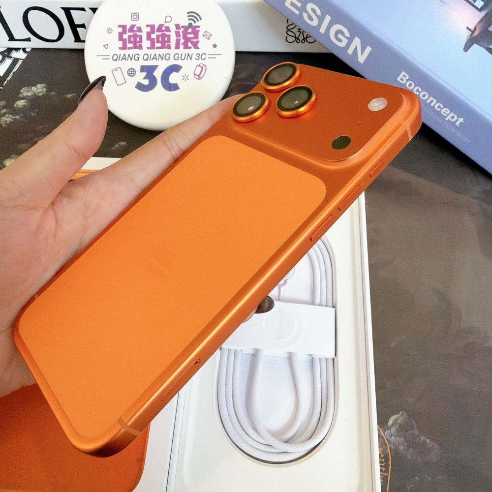 鹽行-二手 17 pro max 256G 橘色 #13047(店家保固)