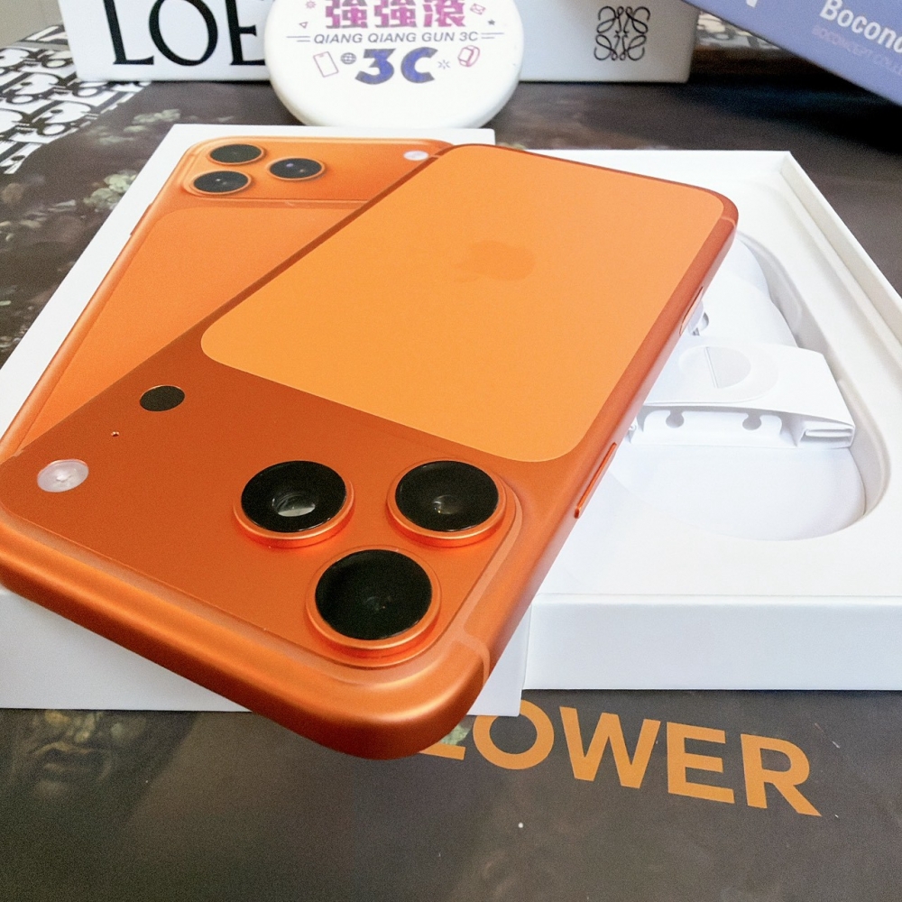 鹽行-二手 17 pro MAX 256G 橘色 #26961(店家保固)
