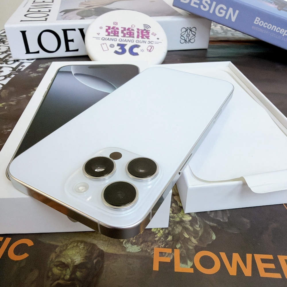 鹽行-二手 16 pro MAX 256G 白色 #87453(店家保固)