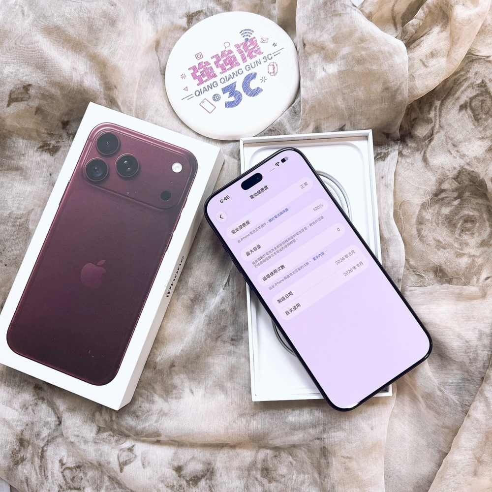 二手 iPhone18Pro Max 2TB 紅色*64528(原廠保固)