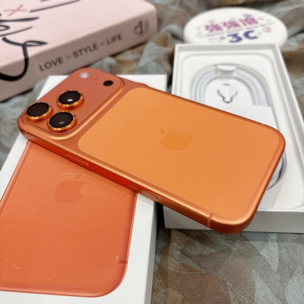 二手 iPhone17Pro 256G 橘色*76001（店家保固）
