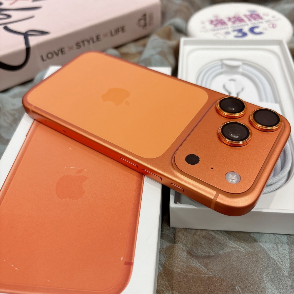 二手 iPhone17Pro 256G 橘色*76001（店家保固）