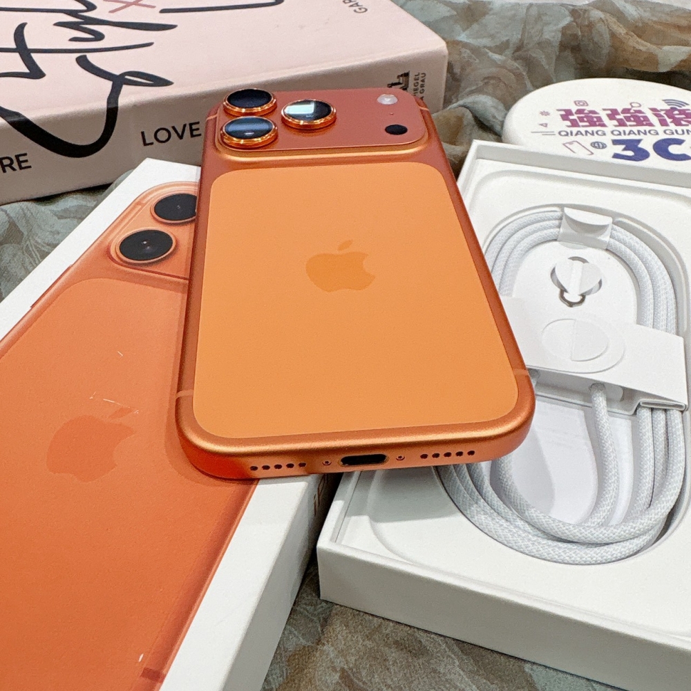 二手 iPhone17Pro 256G 橘色*76001（店家保固）