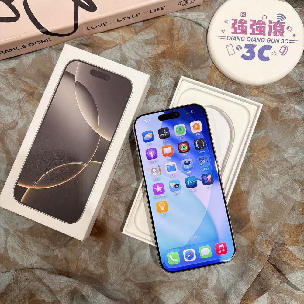 二手 iPhone16Pro 256G 原色*47621(店家保固)