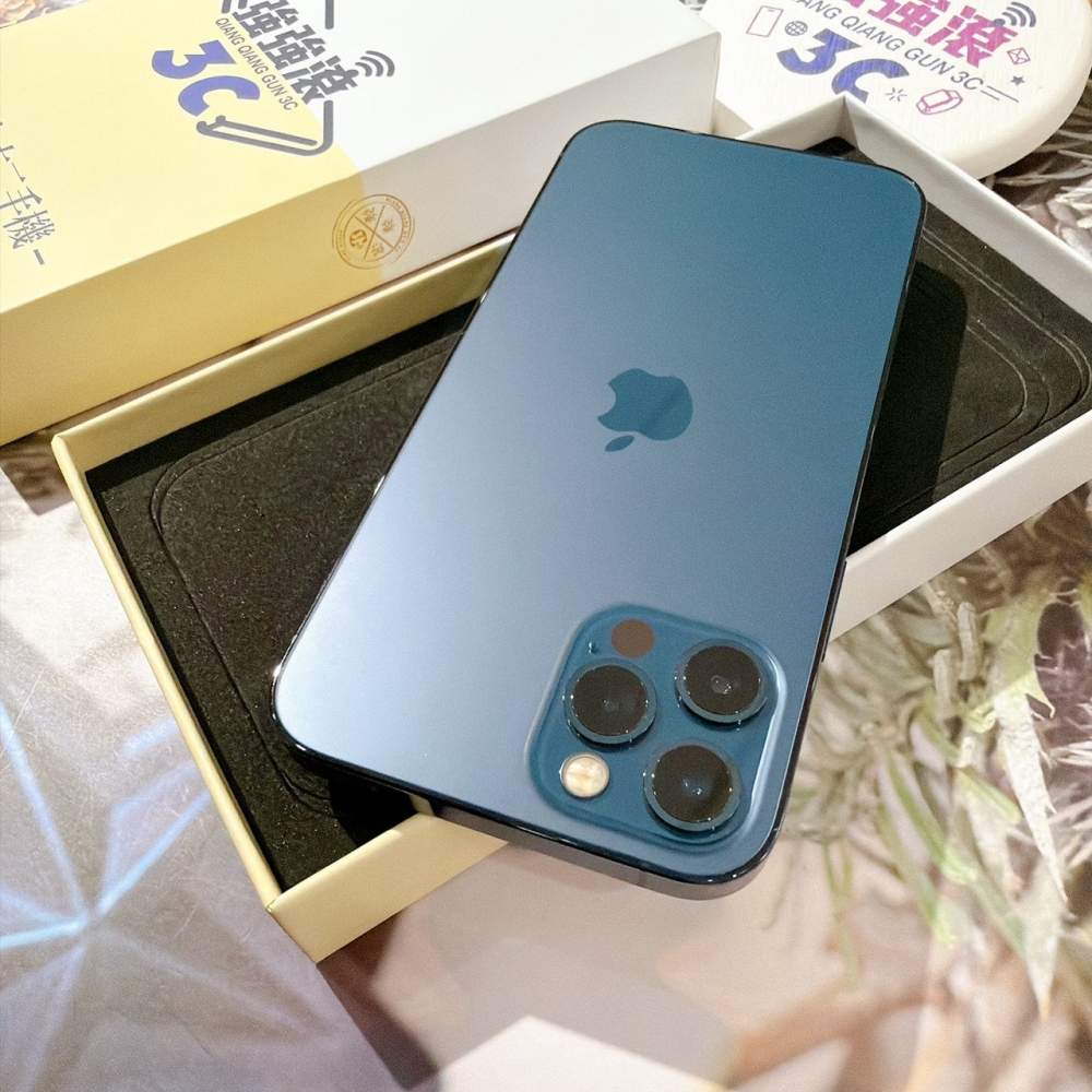 善化-陸版 二手 iPhone12 Pro 128G 藍色#57423(店家保固)