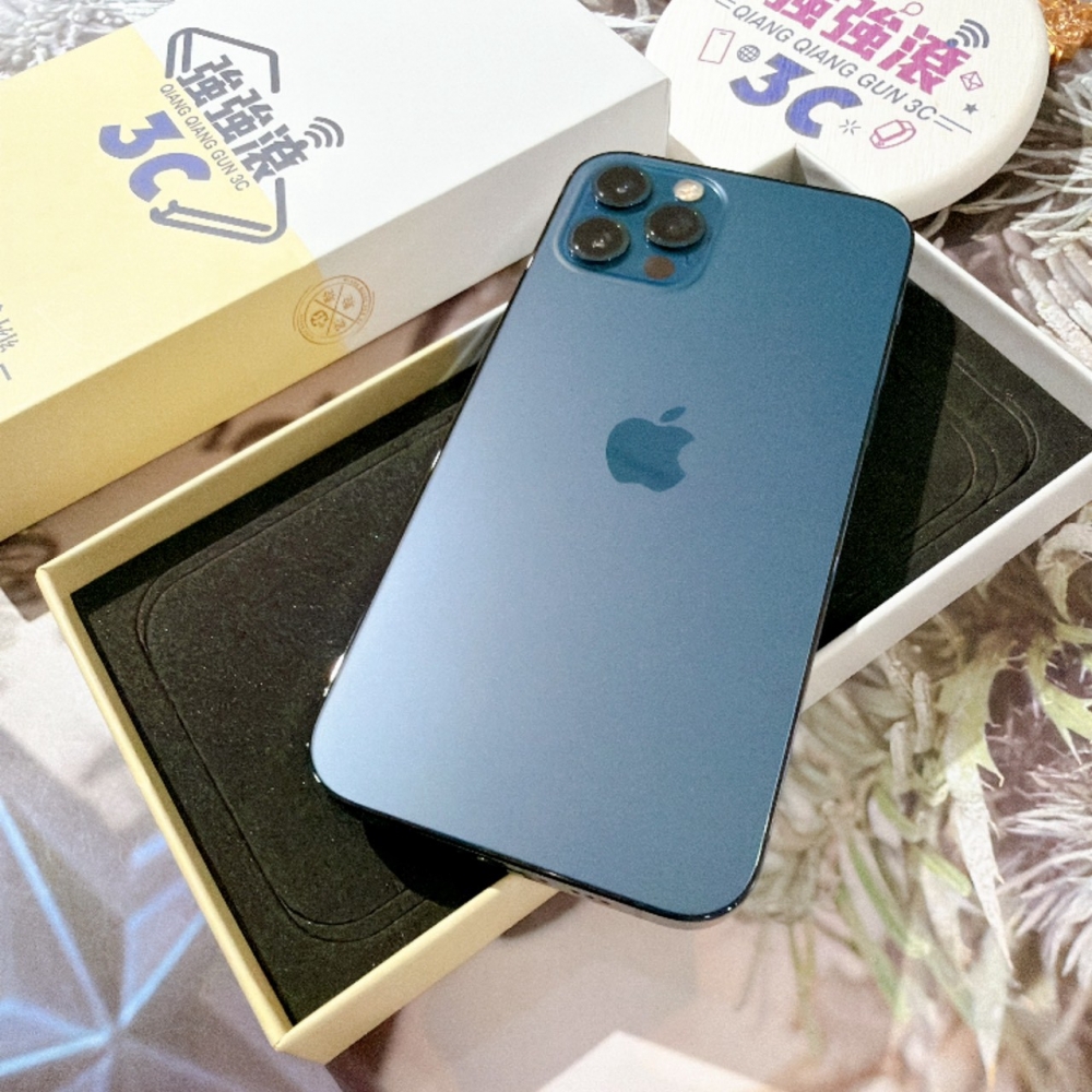 善化-陸版 二手 iPhone12 Pro 128G 藍色#57423(店家保固)