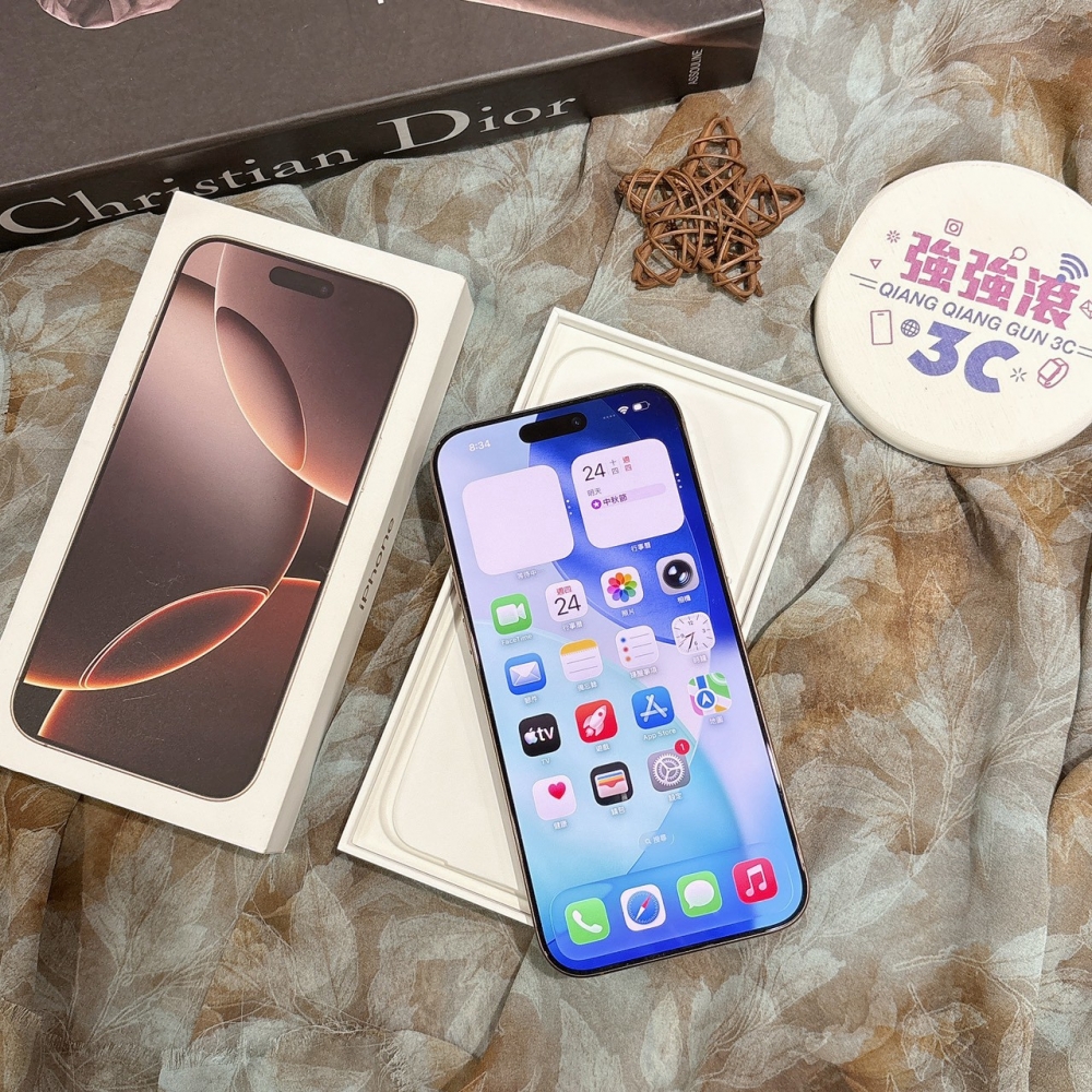 二手 iPhone16ProMax 256G 金色*32595（店家保固）