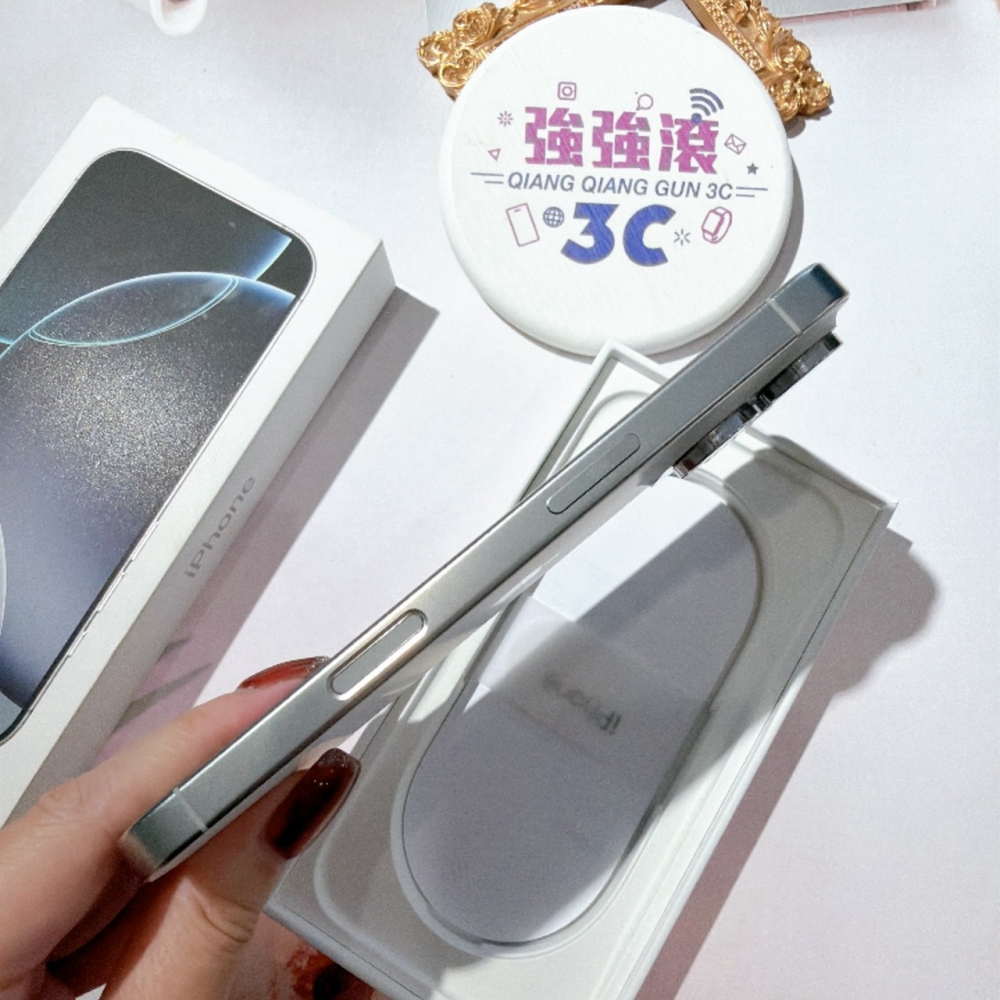 善化-二手 iPhone16 Pro 256G 白色#12443(店家保固)