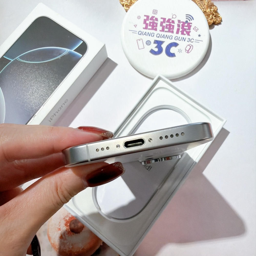 善化-二手 iPhone16 Pro 256G 白色#12443(店家保固)