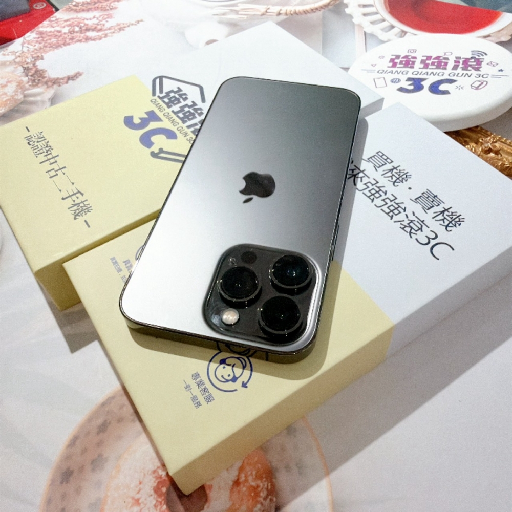 善化-二手 iPhone13 Pro 128G 黑色#25073(店家保固)