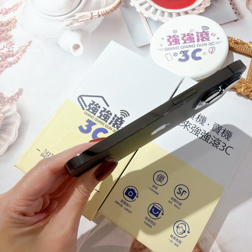 善化-二手 iPhone13 Pro 128G 黑色#25073(店家保固)