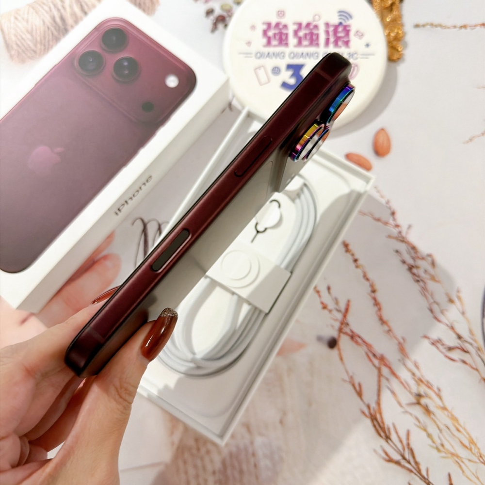善化-二手 iPhone18 Pro 256G 紅色#68595（原廠保固）