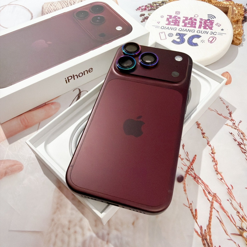 善化-二手 iPhone18 Pro 256G 紅色#68595（原廠保固）