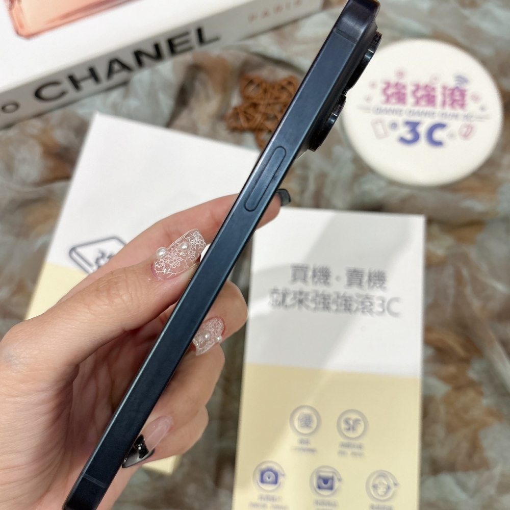 二手 iPhone15 Pro Max 256G 藍色#10686(店保365天)