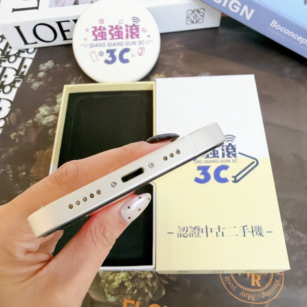 鹽行-二手 12-128G 白色 #92949(店家保固)