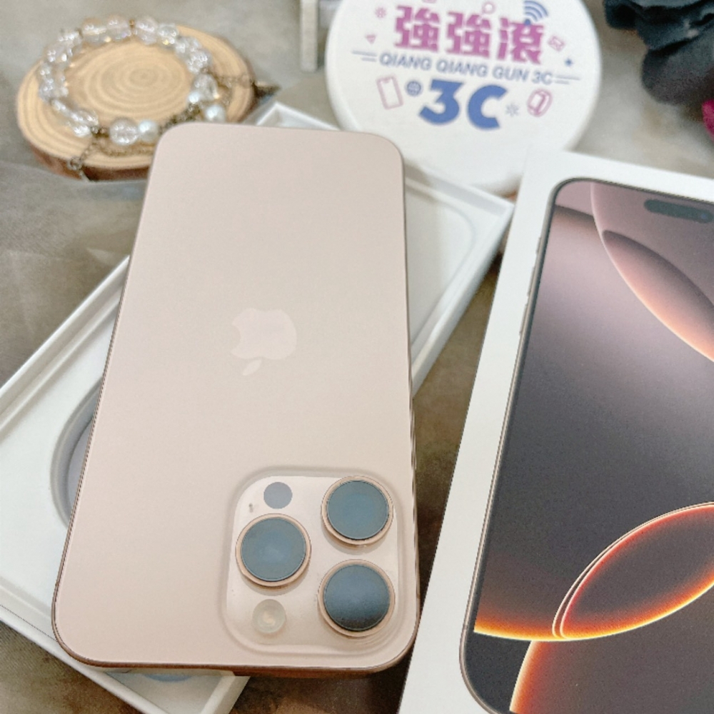 佳里-二手iPhone16 Pro Max 512G 金色#64686(店家保固)