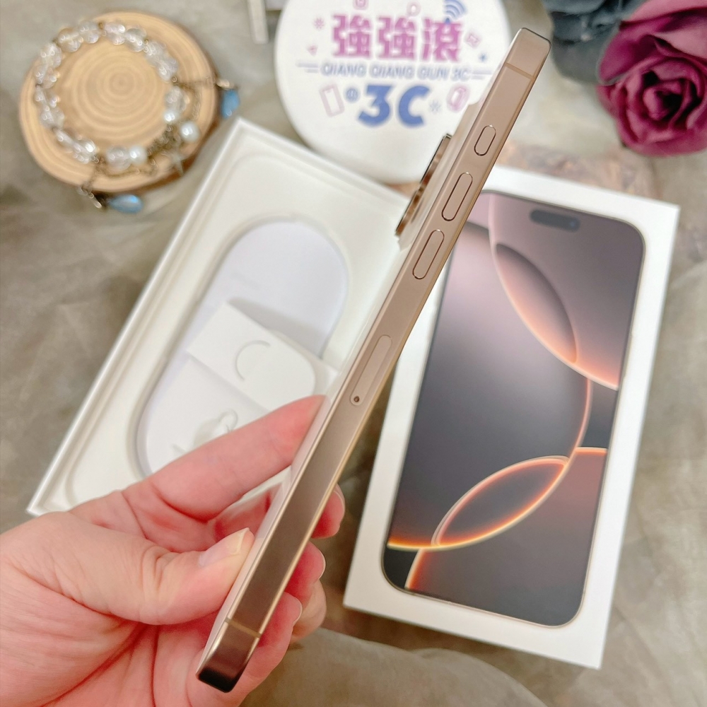 佳里-二手iPhone16 Pro Max 512G 金色#64686(店家保固)