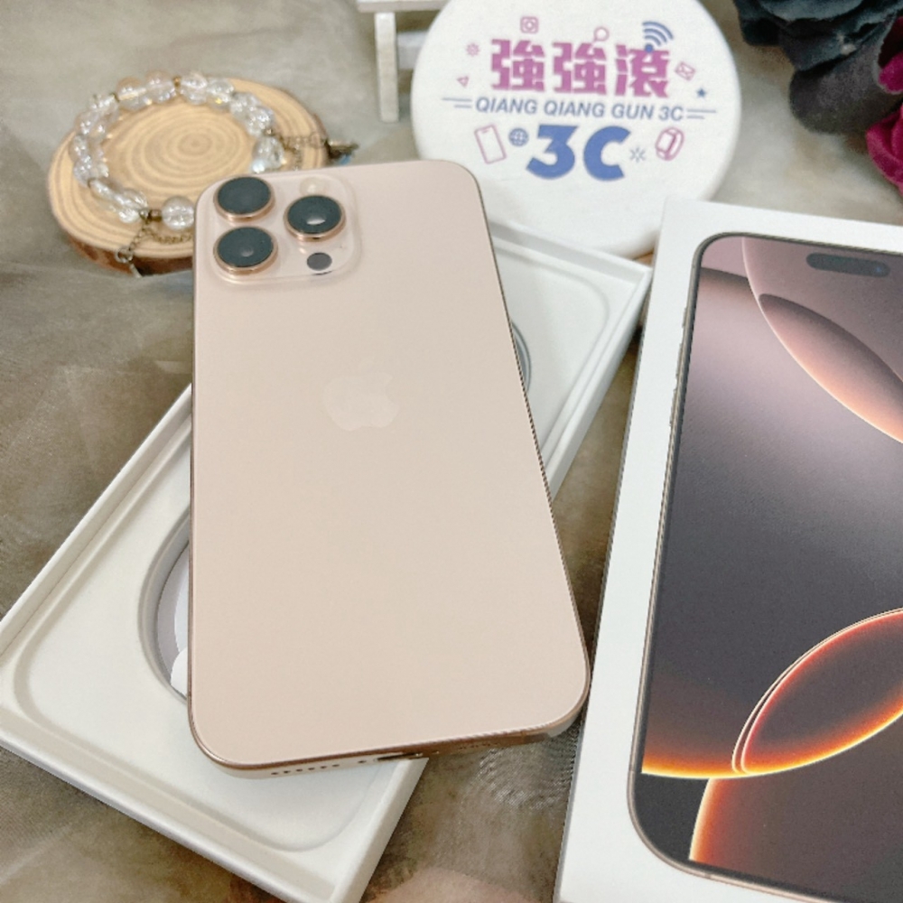 佳里-二手iPhone16 Pro Max 512G 金色#64686(店家保固)