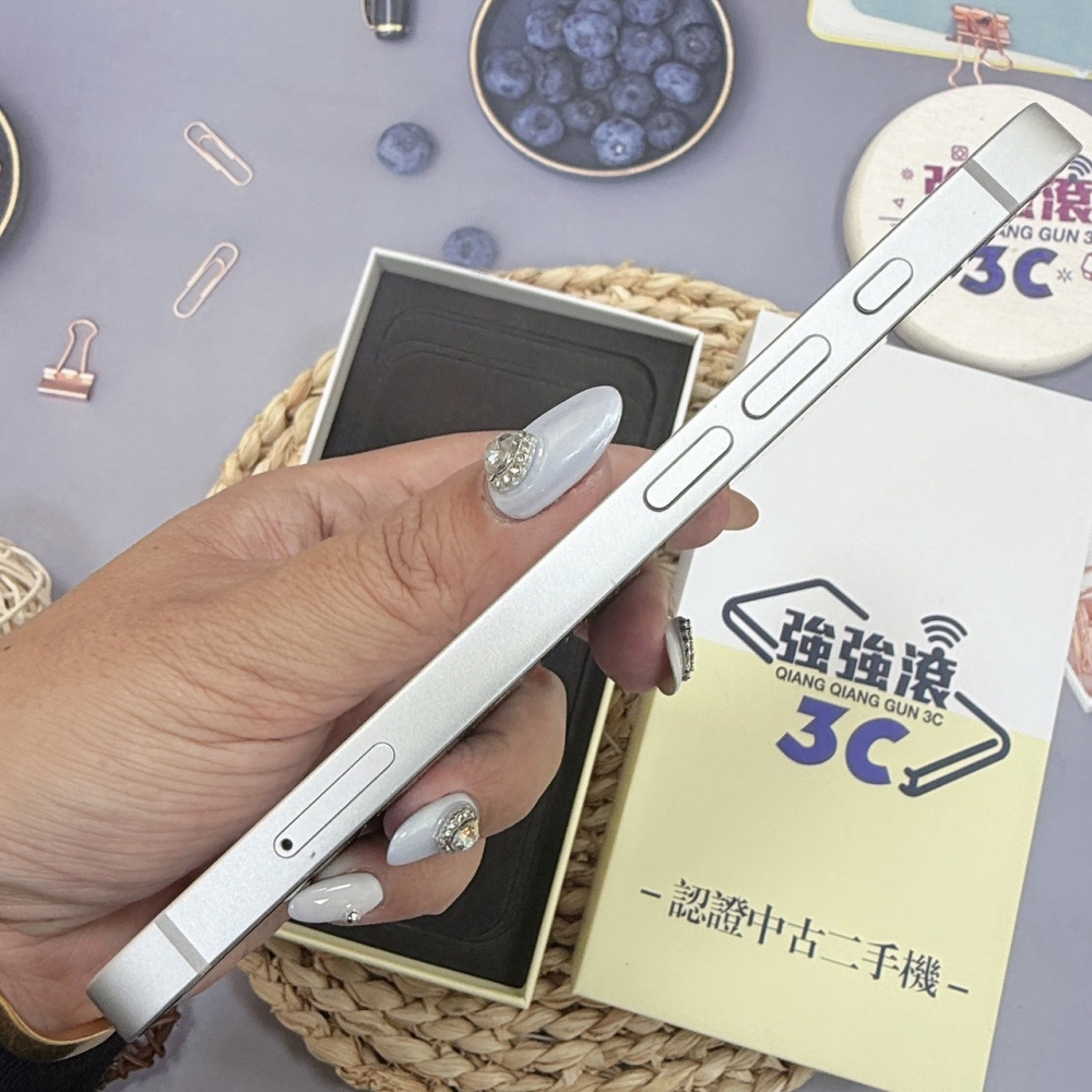 歸仁- 二手iPhone 16E 128G 白色*58138（店家保365天）